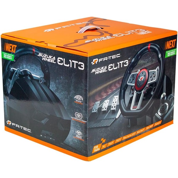 FR-TEC FT7003 Suzuka Elite Next Xbox Series S|X fekete kormány + pedál + botváltó