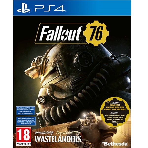 Fallout 76 PS4 játékszoftver