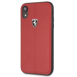 Ferrari Heritage iPhone XR piros csíkos/kemény tok