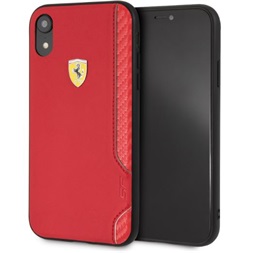 Ferrari On Track Racing Shield iPhone XR piros gumi hátlap