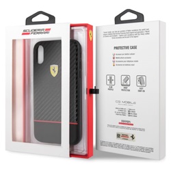 Ferrari On Track Racing Shield iPhone XR gumi hátlap