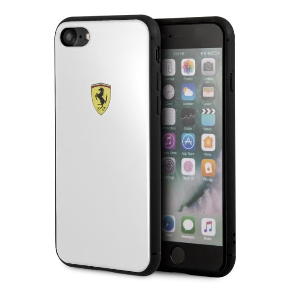 Ferrari iPhone 8 fehér akril hátlap