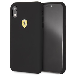 Ferrari SF iPhone XR fekete szilikon hátlap