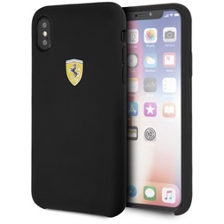 Ferrari SF iPhone X/XS fekete szilikon hátlap