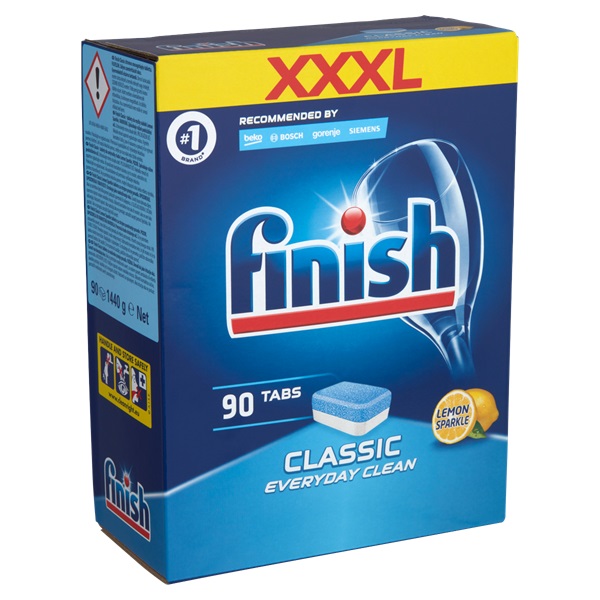 Finish Classic 90db/doboz citromos mosogatógép tabletta