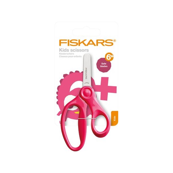 Fiskars  13 cm - rózsaszín gyermekolló