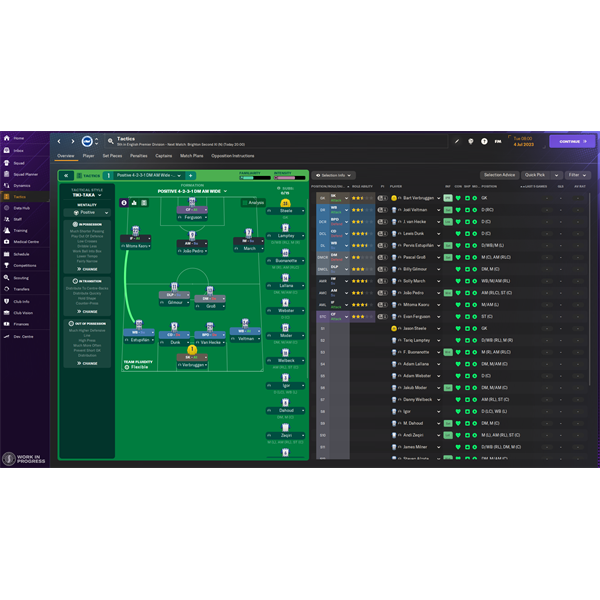 Football Manager 2024 PC játékszoftver