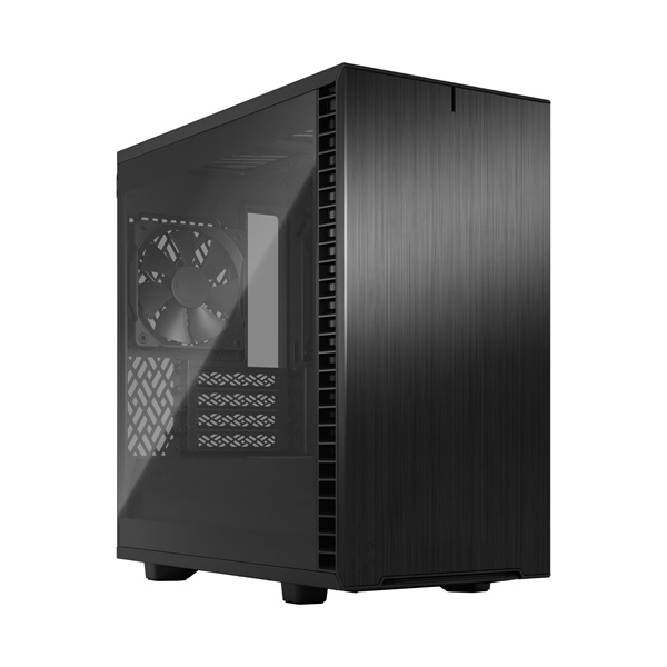 Fractal Design Define 7 Mini fekete (táp nélküli) ablakos mATX ház