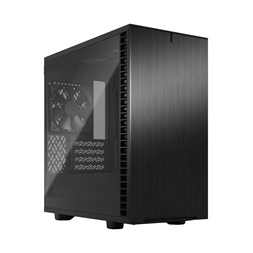 Fractal Design Define 7 Mini fekete (táp nélküli) ablakos mATX ház