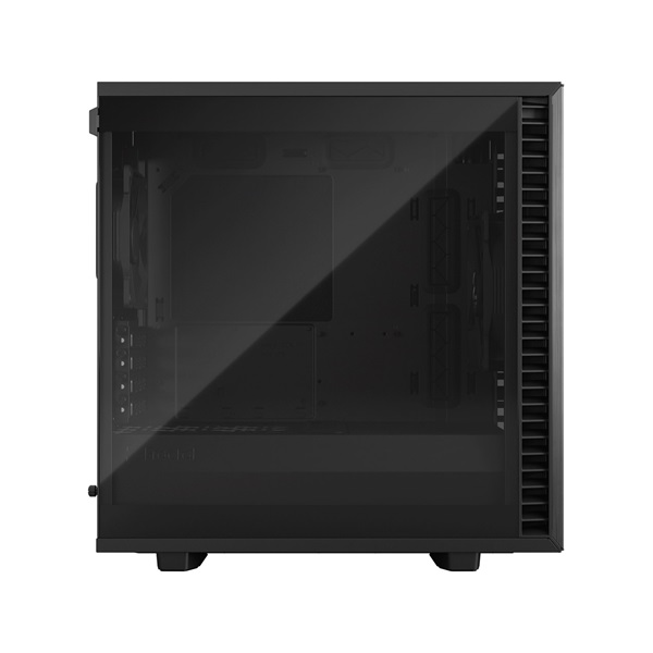 Fractal Design Define 7 Mini fekete (táp nélküli) ablakos mATX ház