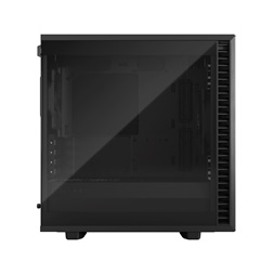 Fractal Design Define 7 Mini fekete (táp nélküli) ablakos mATX ház