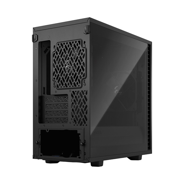 Fractal Design Define 7 Mini fekete (táp nélküli) ablakos mATX ház