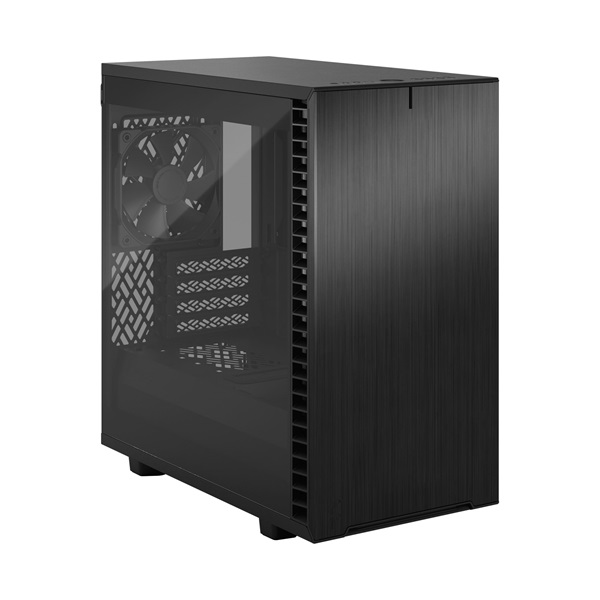 Fractal Design Define 7 Mini fekete (táp nélküli) ablakos mATX ház