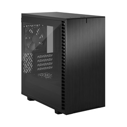 Fractal Design Define 7 Mini fekete (táp nélküli) ablakos mATX ház