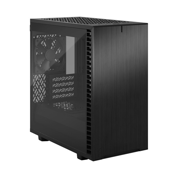 Fractal Design Define 7 Mini fekete (táp nélküli) ablakos mATX ház