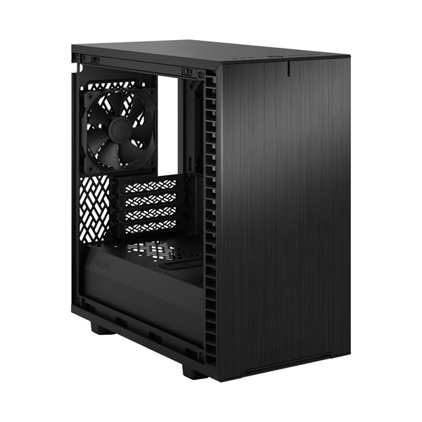 Fractal Design Define 7 Mini fekete (táp nélküli) ablakos mATX ház