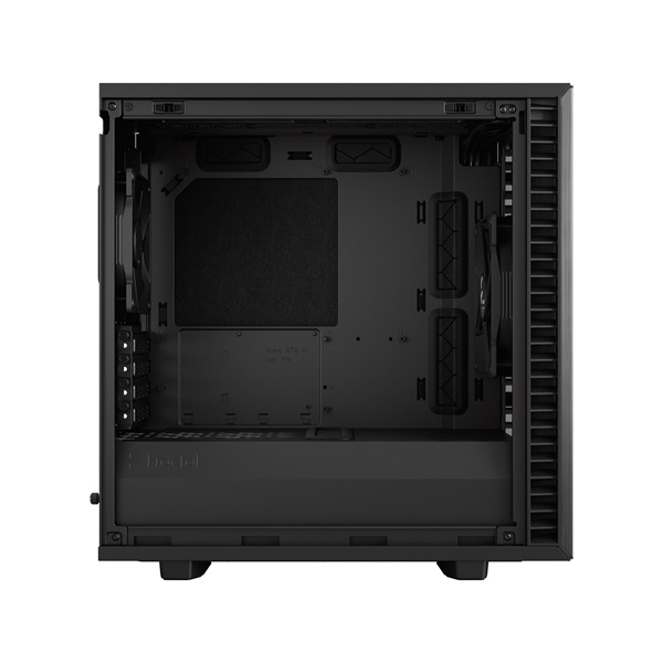 Fractal Design Define 7 Mini fekete (táp nélküli) ablakos mATX ház