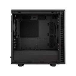 Fractal Design Define 7 Mini fekete (táp nélküli) ablakos mATX ház