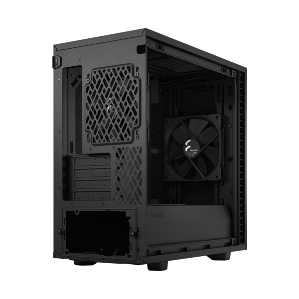 Fractal Design Define 7 Mini fekete (táp nélküli) ablakos mATX ház