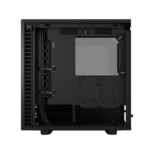 Fractal Design Define 7 Mini fekete (táp nélküli) ablakos mATX ház