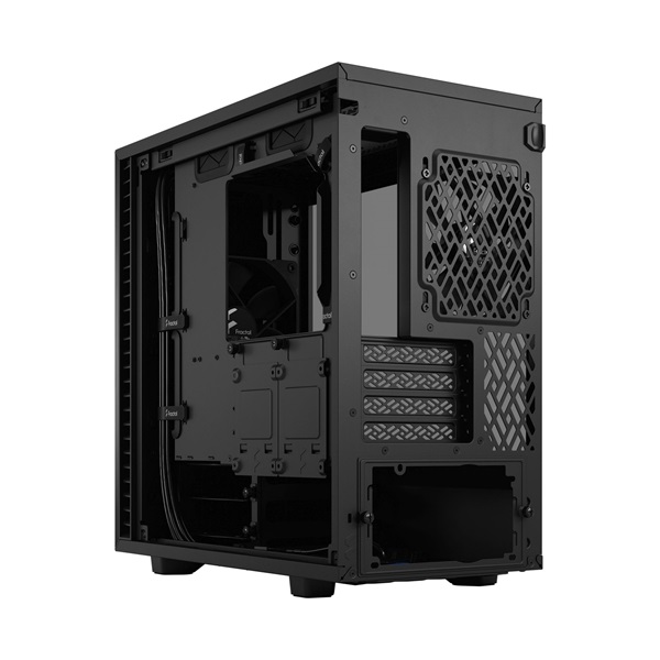 Fractal Design Define 7 Mini fekete (táp nélküli) ablakos mATX ház