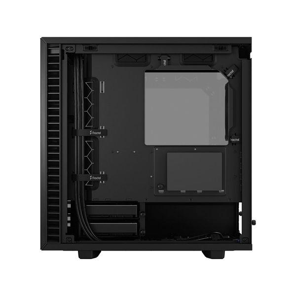 Fractal Design Define 7 Mini fekete (táp nélküli) ablakos mATX ház