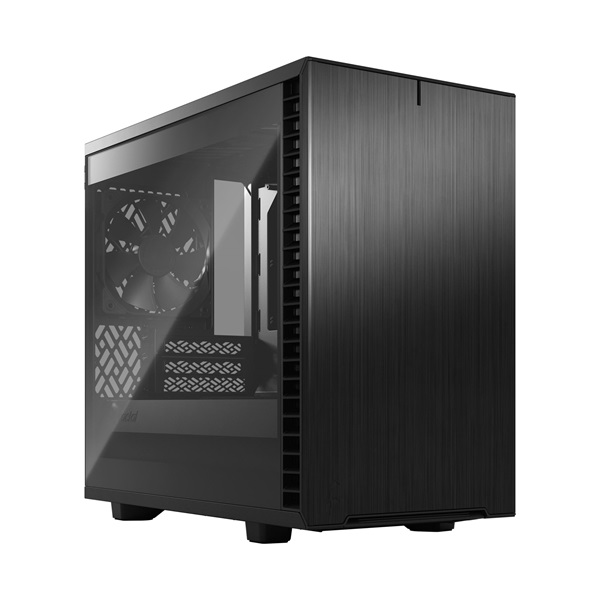 Fractal Design Define 7 Nano fekete (táp nélküli) ablakos mini-ITX ház