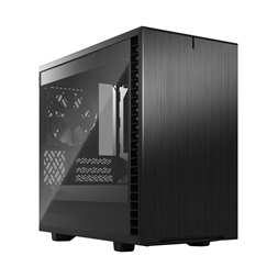 Fractal Design Define 7 Nano fekete (táp nélküli) ablakos mini-ITX ház