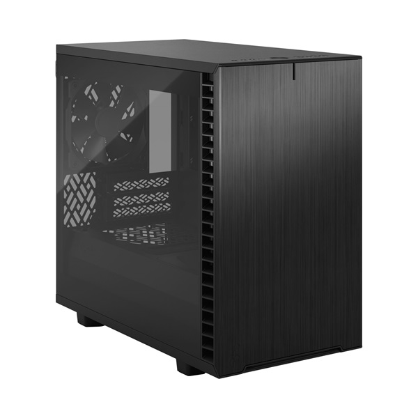 Fractal Design Define 7 Nano fekete (táp nélküli) ablakos mini-ITX ház