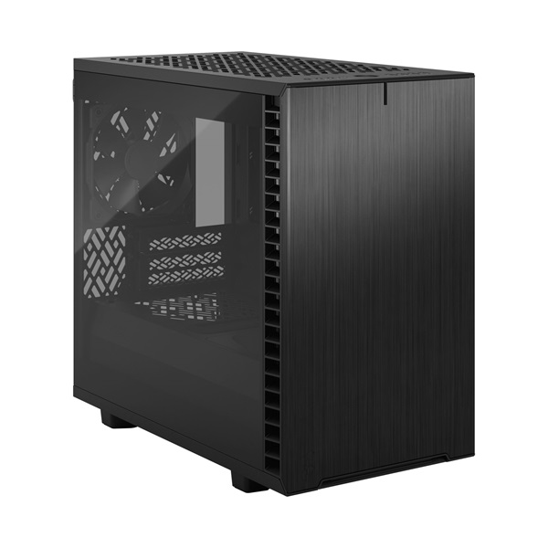 Fractal Design Define 7 Nano fekete (táp nélküli) ablakos mini-ITX ház