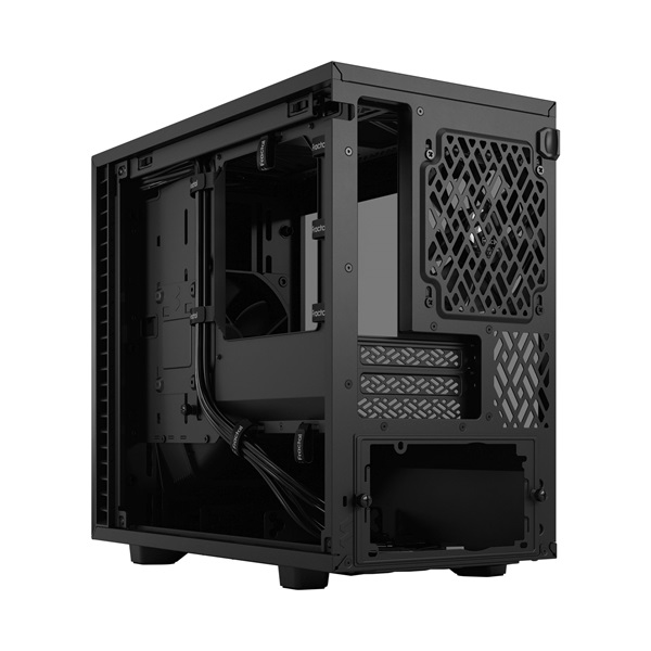 Fractal Design Define 7 Nano fekete (táp nélküli) ablakos mini-ITX ház