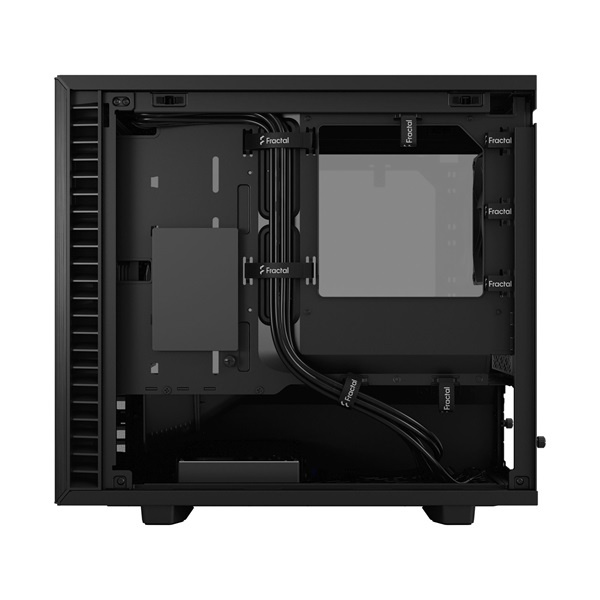 Fractal Design Define 7 Nano fekete (táp nélküli) ablakos mini-ITX ház