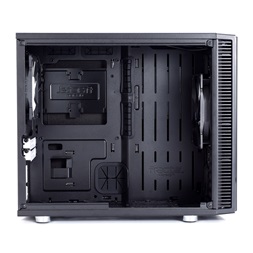 Fractal Design Define NANO S Fekete Ablakos (Táp nélküli) ITX ház