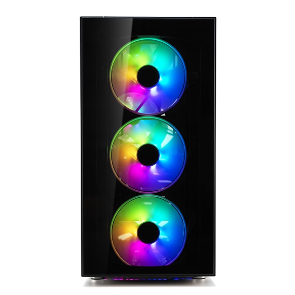 Fractal Design Define S2 Vision RGB Fekete ablakos (Táp nélküli) E-ATX ház