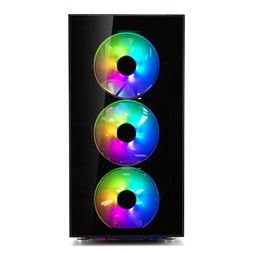 Fractal Design Define S2 Vision RGB Fekete ablakos (Táp nélküli) E-ATX ház