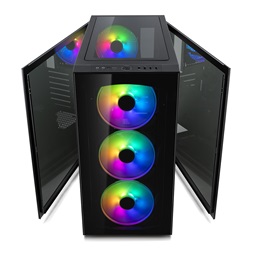 Fractal Design Define S2 Vision RGB Fekete ablakos (Táp nélküli) E-ATX ház