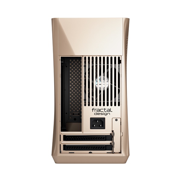 Fractal Design Era ITX Arany ablakos (Táp nélküli) mini-ITX ház