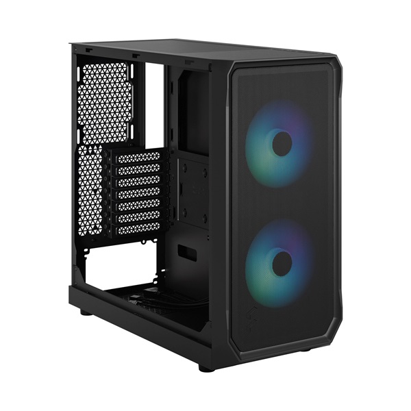 Fractal Design Focus 2 RGB fekete (táp nélküli) ablakos ATX ház