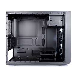 Fractal Design Focus Mini G Black ablakos (Táp nélküli) mATX ház