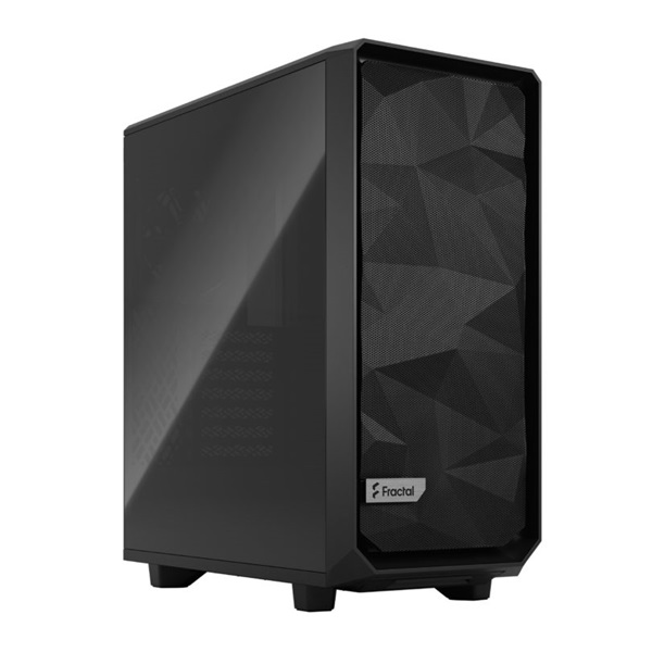 Fractal Design Meshify 2 Compact Fekete sötét ablakos (Táp nélküli) ATX ház