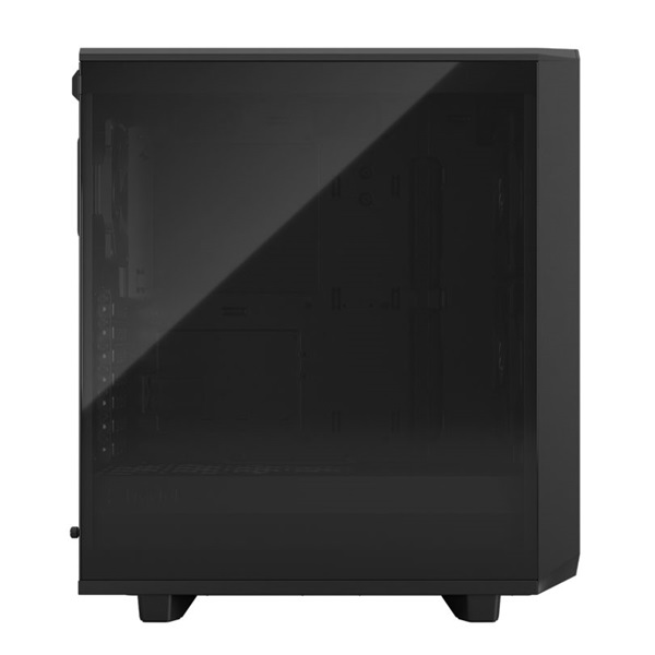 Fractal Design Meshify 2 Compact Fekete világos ablakos (Táp nélküli) ATX ház