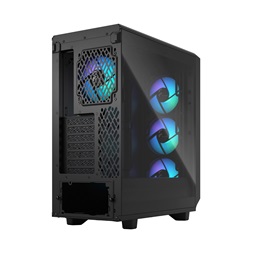 Fractal Design Meshify 2 Compact Lite RGB fekete (táp nélküli) ablakos ATX ház