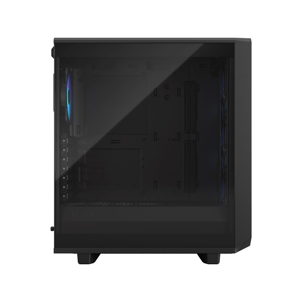 Fractal Design Meshify 2 Compact Lite RGB fekete (táp nélküli) ablakos ATX ház