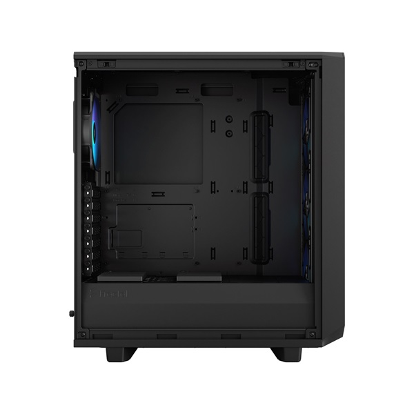 Fractal Design Meshify 2 Compact Lite RGB fekete (táp nélküli) ablakos ATX ház