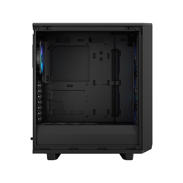 Fractal Design Meshify 2 Compact Lite RGB fekete (táp nélküli) ablakos ATX ház