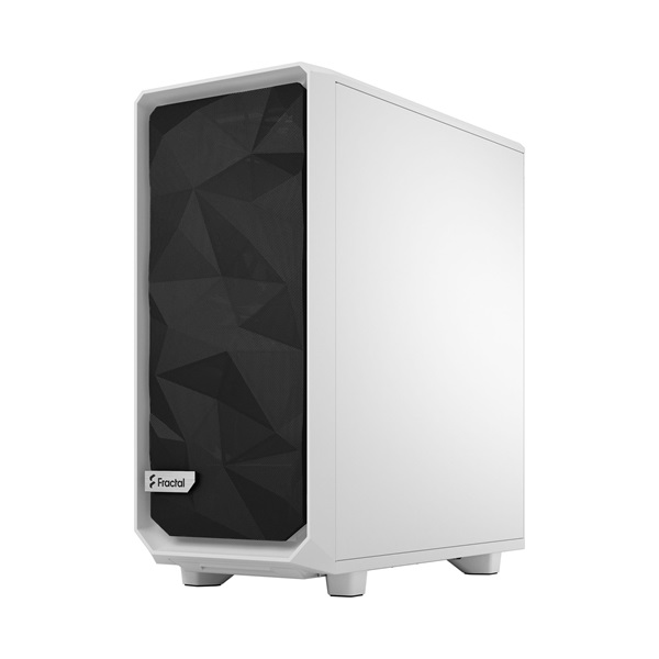 Fractal Design Meshify 2 Compact Lite fehér (táp nélküli) ablakos ATX ház