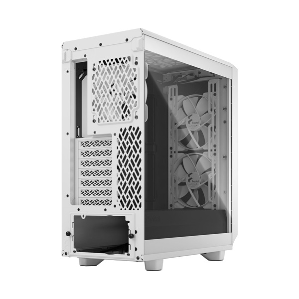 Fractal Design Meshify 2 Compact Lite fehér (táp nélküli) ablakos ATX ház