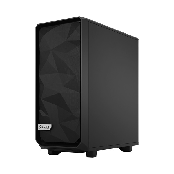 Fractal Design Meshify 2 Compact Lite fekete (táp nélküli) ablakos ATX ház