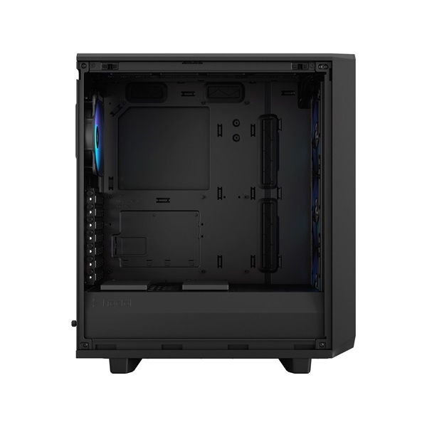 Fractal Design Meshify 2 Compact RGB fekete (táp nélküli) ablakos ATX ház