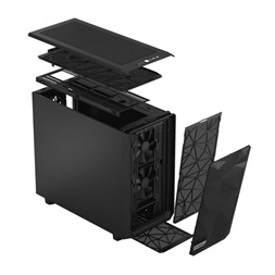 Fractal Design Meshify 2 Fekete (Táp nélküli) E-ATX ház